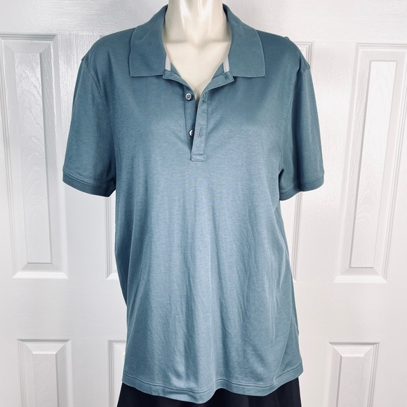 Banana Republic Other - BANANA REPUBLIC polo shirt shirt sleeve casual wear Men’s wear Teal green XL